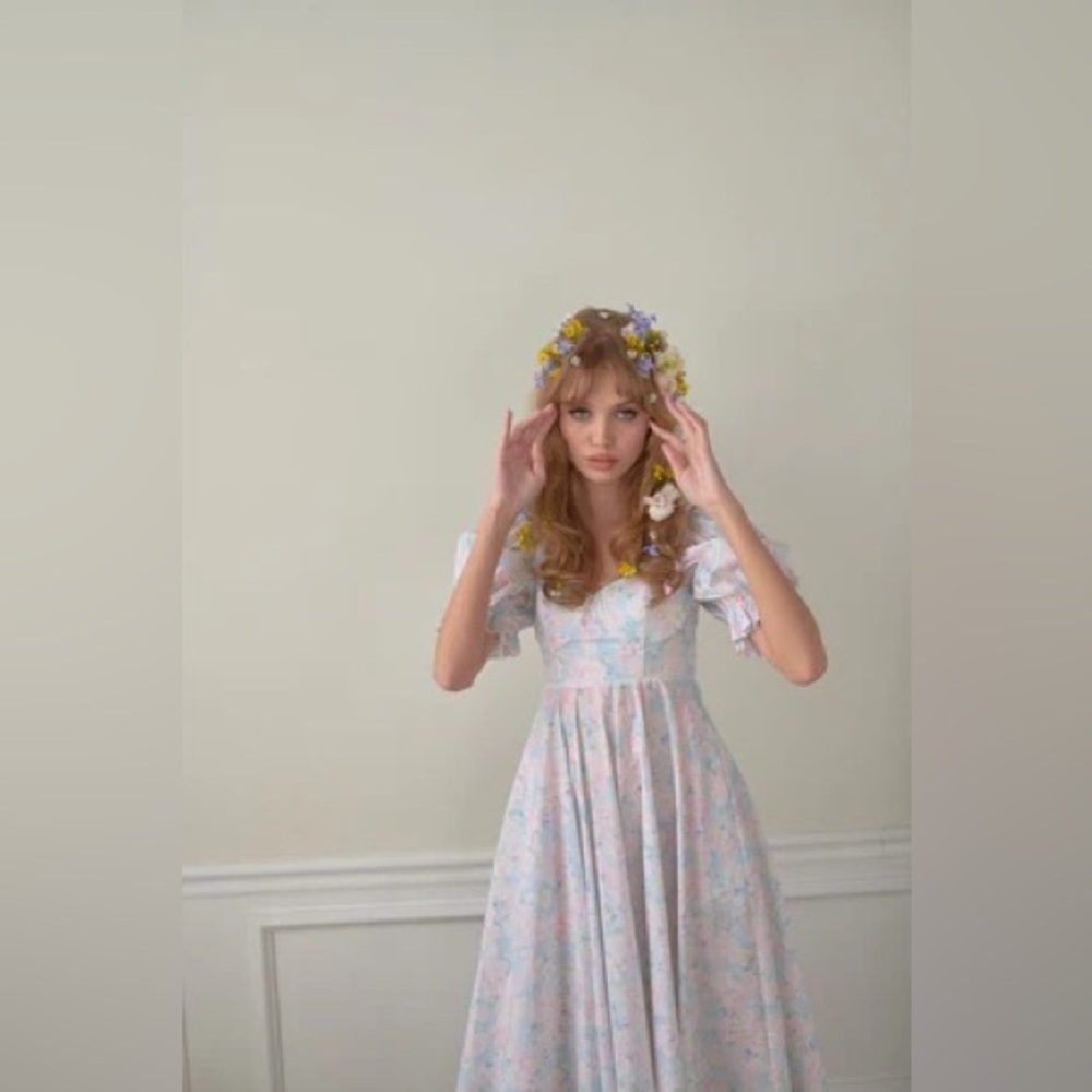 SELKIE NWT pastel tea rose dress
